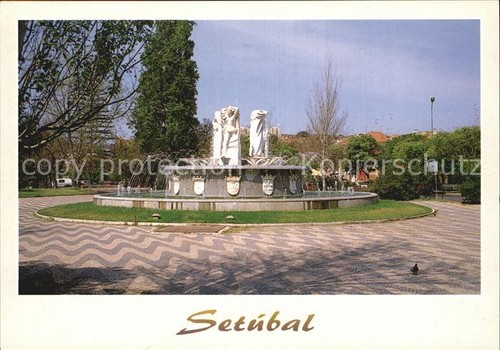 Setubal fonte luminosa - fonte,