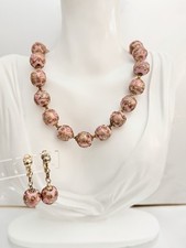 Orecchini Collana Perline