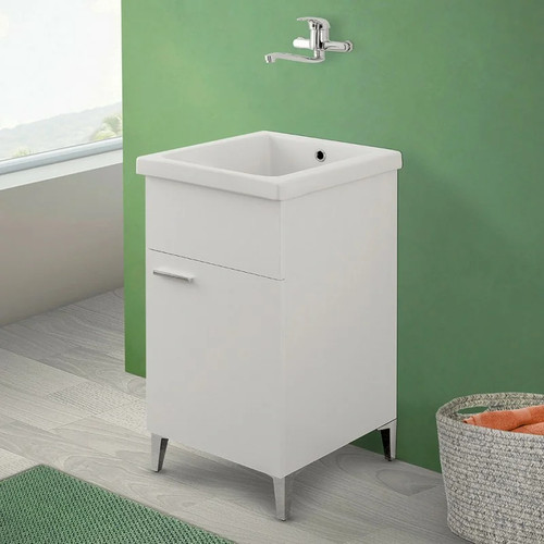 Mobile lavatoio bianco - , 45x50
