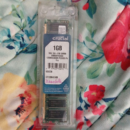Nuovo crucial 1gb - memory, stick