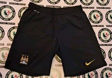 MANCHESTER CITY NIKE SHORTS PANTALONCINI CALCIO FOOTBALL SOCCER SHIRT MAGLIA M
