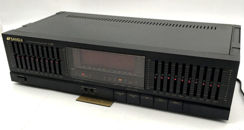 Equalizzatore grafico stereo