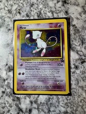 Carta Promo Vintage Black Star Mew #9 Holo Lega Pokemon TCG 2000