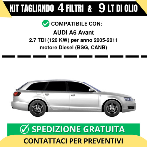 Tagliando per audi avant - tagliando,