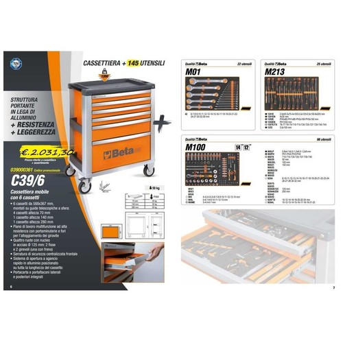 Carrello beta c39 - c39, 7