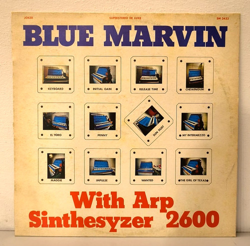 Blue marvin with arp - marvin,