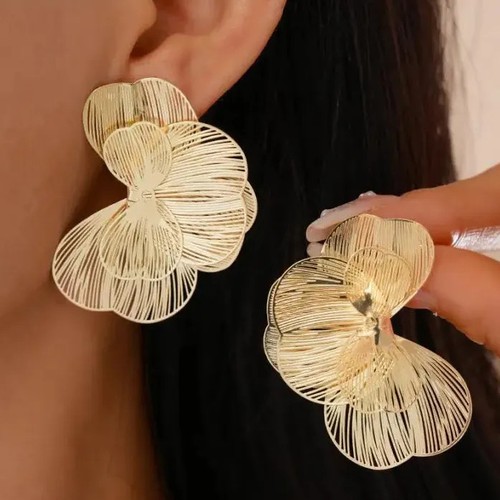 Orecchini eleganti metallo - orecchini,