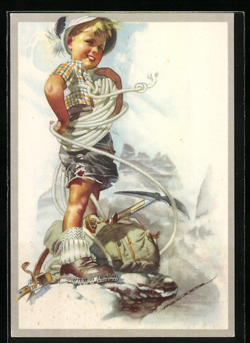 Cartolina ragazzo con