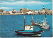 MARSALA - TRAPANI - IL PORTO - PESCHERECCI E PANORAMICA - VIAGG. 1970 -16935-