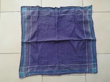 FAZZOLETTO DA TASCA IN COTONE COLORE VIO DA COLLEZIONE - (169)