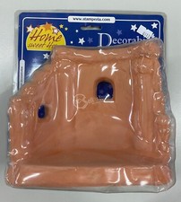 Grotta per ambientazione presepe da decorare 19x8,5x16 cm Decorabilia cod. 0112