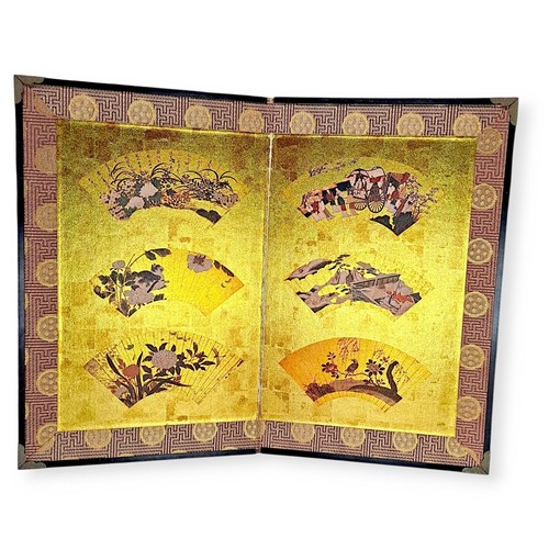 Bambola giapponese hina oro - bambola,