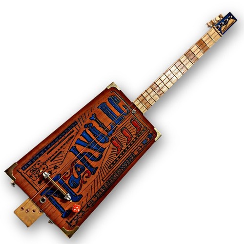 Cigar box guitar - cigar,