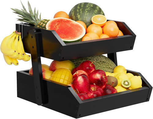 Cesto frutta bambù 2 - frutta, a