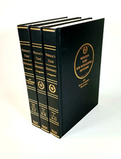 Webster’s Third International Dictionary 1993 Unabridged – Complete 3 Volume Set