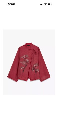 Kimono garza con perline - kimono,