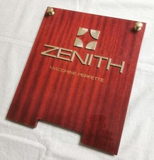 Zenith Display expositor - for watches relojes montres - reddish wood - good