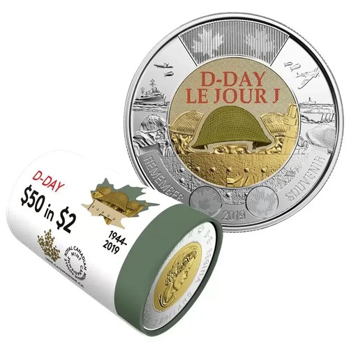Unc 2019 day - canada, dollar