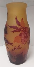 VASO VETRO EMILE GALLÉ ART