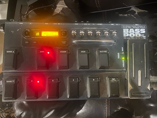 Line bass pod - pod, live