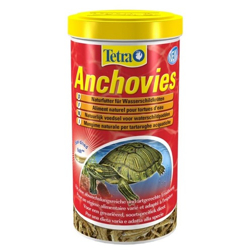 Mangime naturale acciughe per
