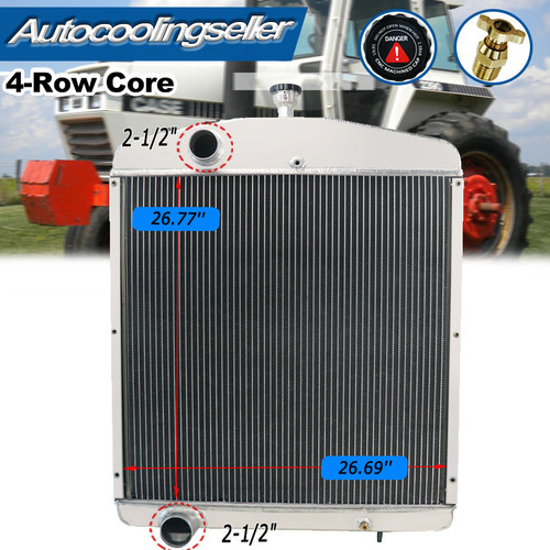 Radiatore alluminio file - in,