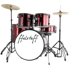 Batteria  Acustica 5 Pezzi con Cassa da 22" + sgabello+ bacchette