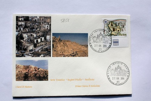 Fdc serie tematica - tematica, "regioni