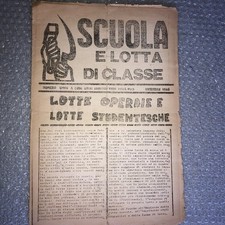 RIVISTA SCUOLA E LOTTA DI CLASSE-FGCI-LOTTE OPERAIE E STUDENTESCHE- 1969
