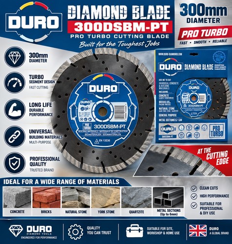 Duro 300mm lama diamantata - duro,