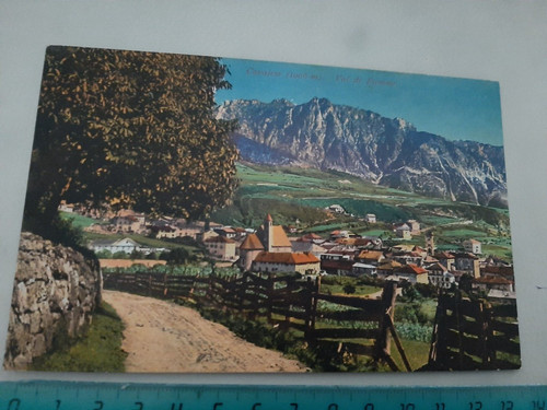 Vecchia cartolina cavalese - vecchia,