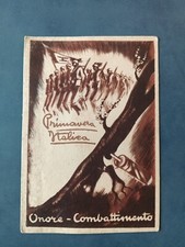 Cartolina RSI Repubblica Sociale Italiana Primavera Italica Feld Post N.V.