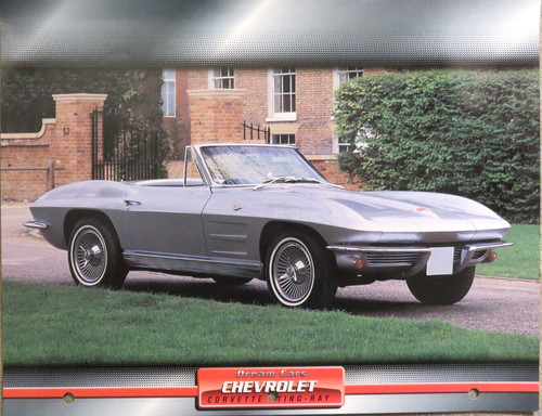 1963 chevrolet corvette - chevrolet, sting