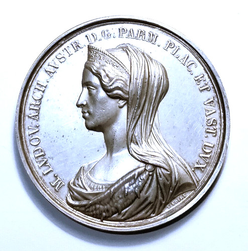 Parma maria luigia medaglia - maria,