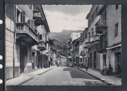 Cartolina saint vincent via - saint,
