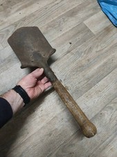 ww1 - Ottima Pala austriaca-badiletto con legno originale inciso