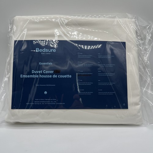 Copripiumino bedsure bianco - copripiumino,