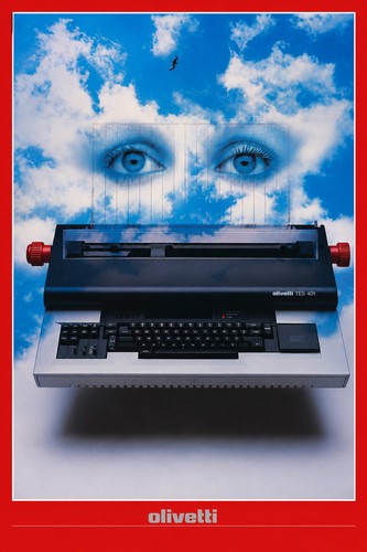 Poster macchina scrivere - macchina,