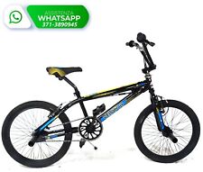 Bicicletta BMX Velopoli BAMBINO 20" con PEG POGGIAPIEDI e Manubrio 360° / NERA