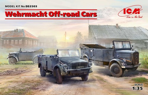 Icm ds3503 wehrmacht - icm, off-road