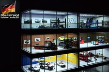 Diorama 1/43 auto garage