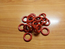 1x TUBE DAMPER RINGS IN AEROSPACE SILICONE 18MM ECC83 ECC81 ECC82 ECC88 12AX7 r