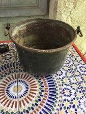 Antico paiolo rame inizi - rame,