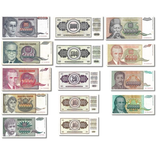 Lotto banconote jugoslave - lotto,