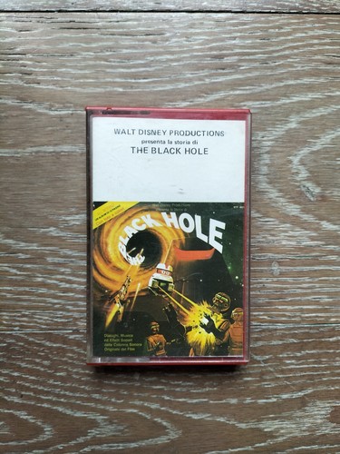 The black hole - black,
