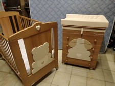 cassettiera fasciatoio e letto Foppapedretti 