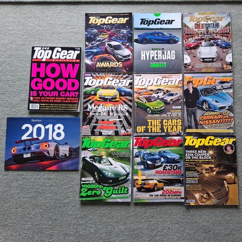 Top gear magazines editions - top,