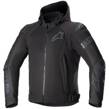 Giacca Alpinestars Zaca Air nera/nera giacca moto impermeabile