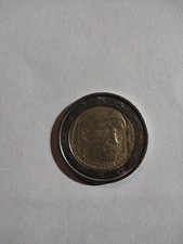 Moneta 2 Euro Boccaccio 1313 2013 Errore Di Conio 