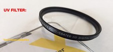 FILTRO UV 62mm Ultravioletto a